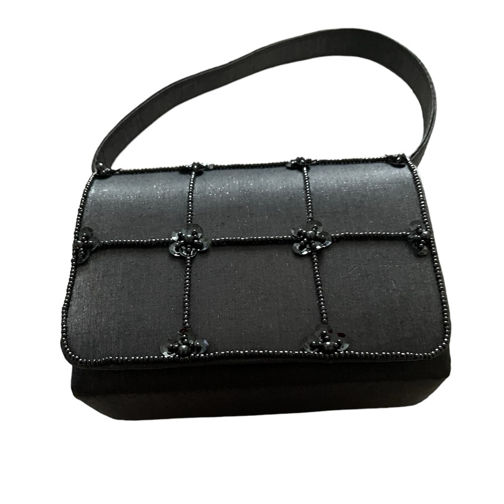 A small gray after 5 purse.